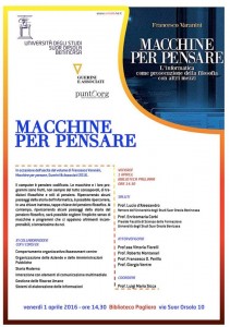 Locandina Napoli Macchine per pensare